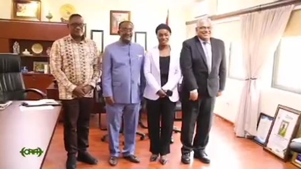 IFAD Director for the West and Central Africa Division calls on Agric Minister.